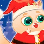 Игра Котёнок Бубу на Новый Год