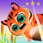 Игра Котик Бубу: Рыжий карась