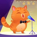 Игра Котик Бубу выступает по TV