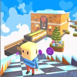 Игра Новогодний паркур