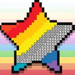 Игра Раскраски по номерам для детей геймплей