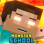 Игра Школа монстров Майнкрафт