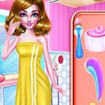 Игра Девочки ходят в спа-салон геймплей