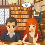 Игра Поцелуи в школе