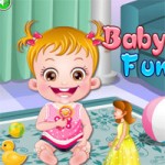 Игра Малыш Хейзел веселится