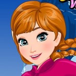 Игра Одевалки Анны Холодное Сердце