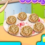 Игра Кухня Сары: Печенье с миндалем