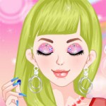 Игра Смелый мейкап для девочки