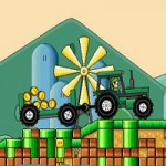 Игра Для мальчиков 9 лет: Едем на тракторе
