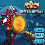 Игра Рейнджеры Самураи защищают морскую базу