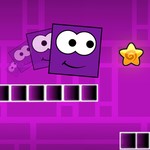 Игра Геометрия даш: Собери звёзды