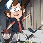 Игра Гравити Фолз: Гольф на чердаке Игра Гравити Фолз: Гольф на чердаке