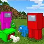 Игра Амонг ас в Майнкрафте